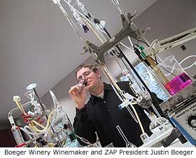 Justin Boeger, co-winemaker, Boeger Winery